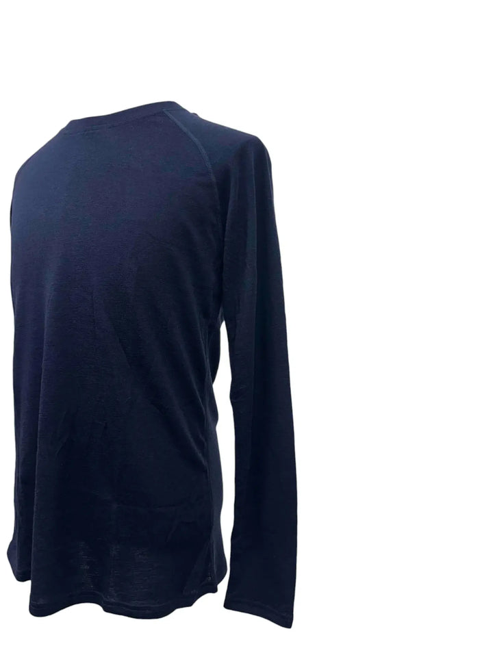 Long Sleeved Crew Neck Top 200g(Rib)