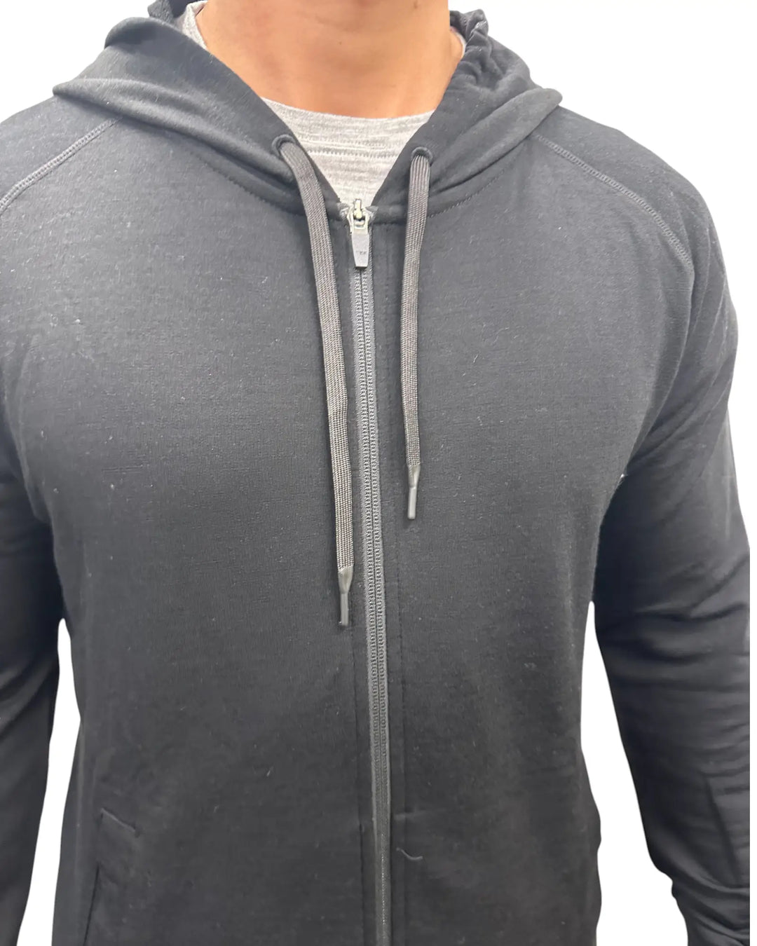 Long Sleeve Zip Hoodie 220g