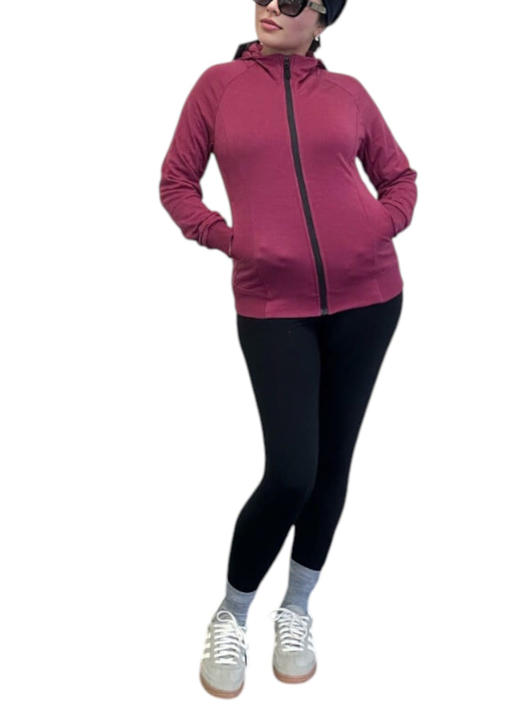 100% Wool Fleece Hoody Jacket