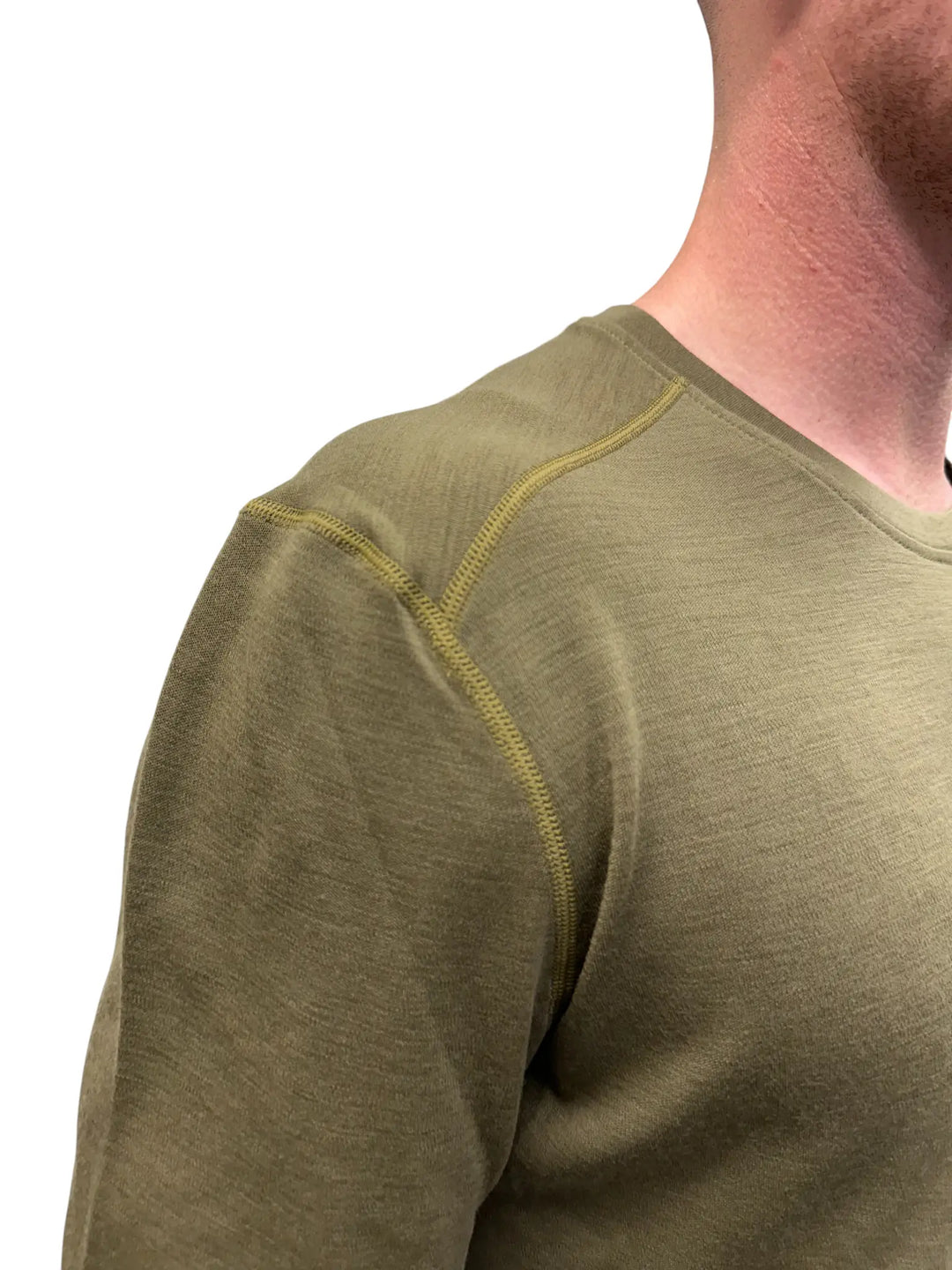 Long Sleeved Crew Neck Top 240g