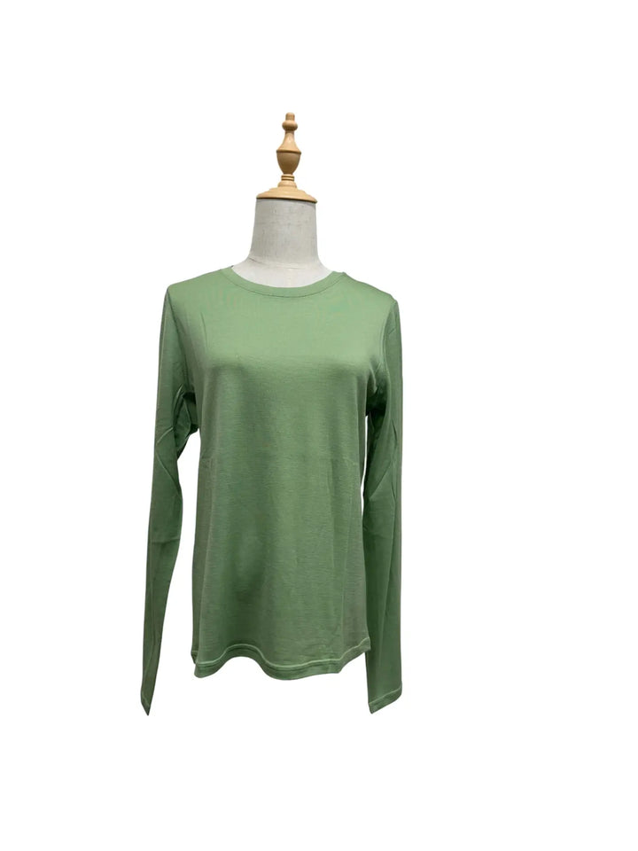 Long Sleeved Crew Neck Top (16.5 Microns)