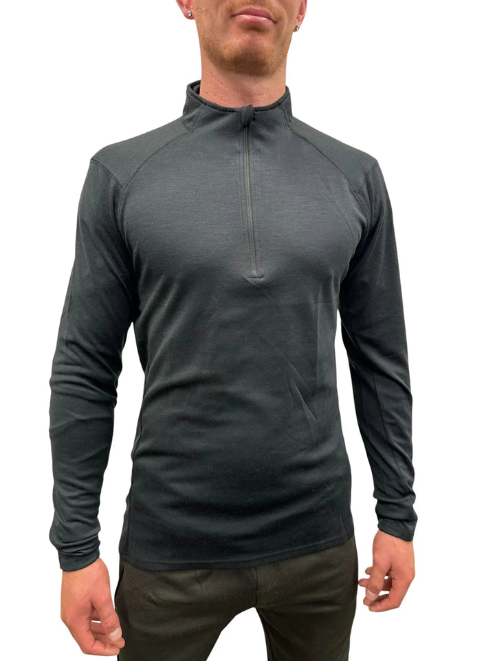 Zip Neck Top 230g
