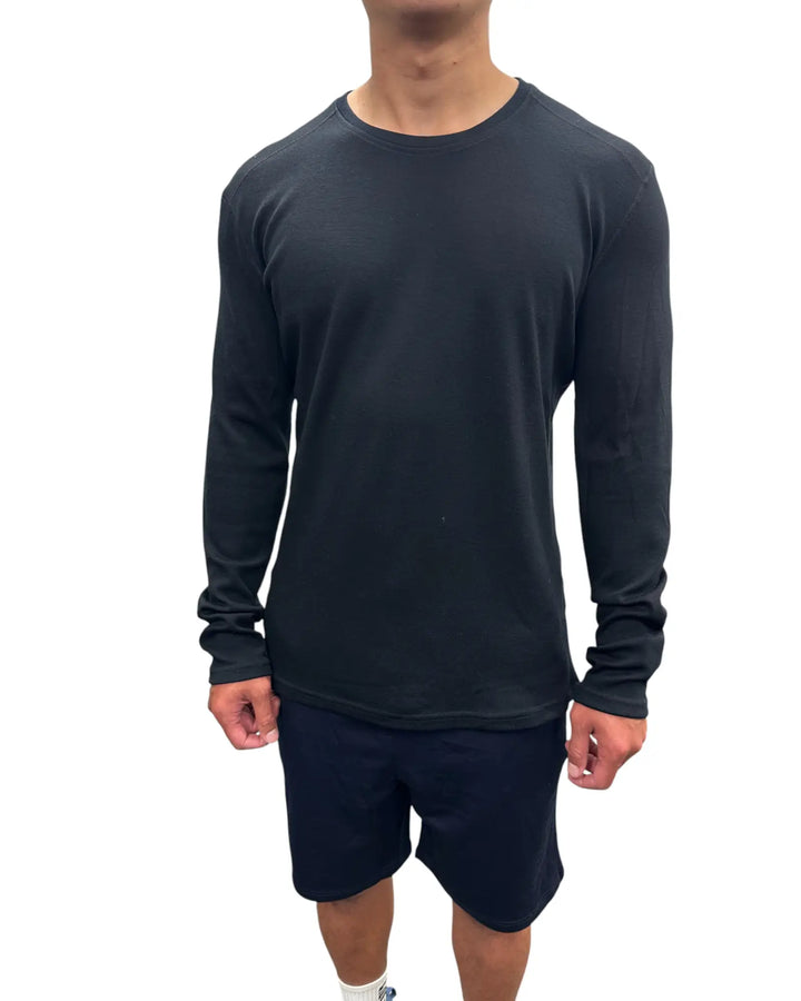 Long Sleeved Crew Neck Top 240g