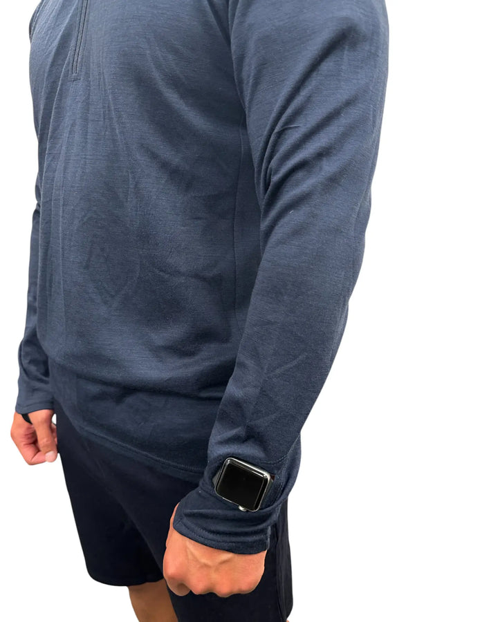 Zip Neck Top 230g