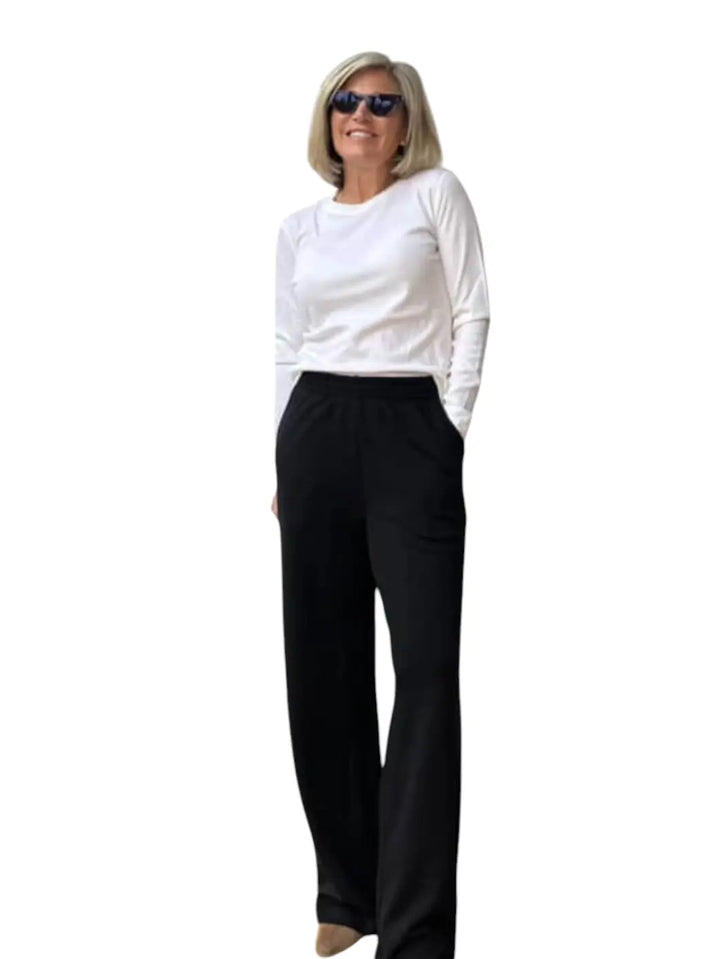 Long Sleeved Crew Neck Top 240g