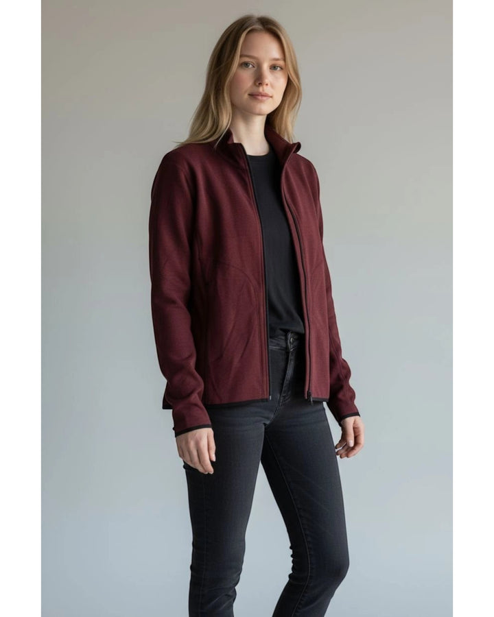 100% Wool Zip Jacket 350g