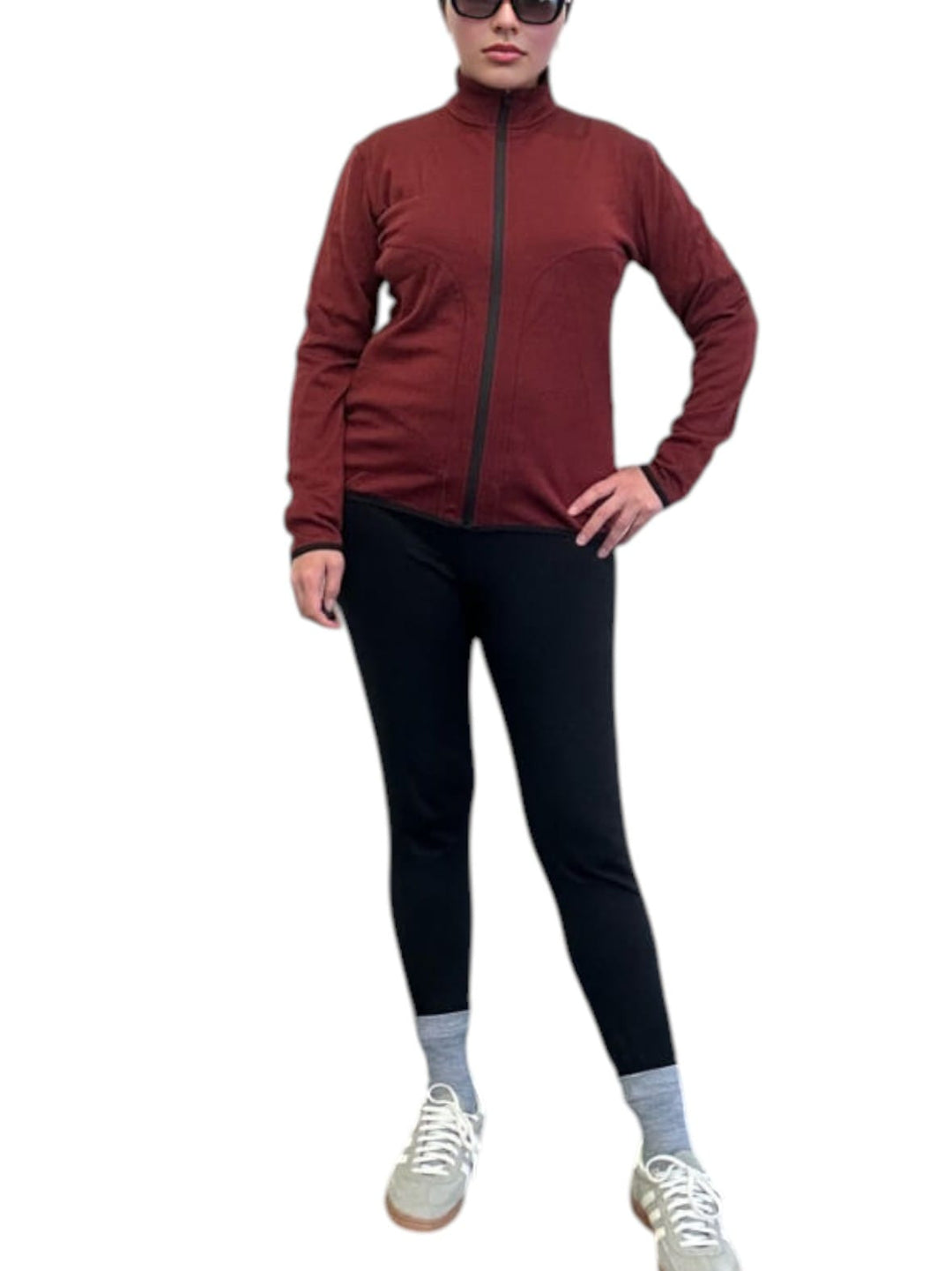100% Wool Zip Jacket 350g