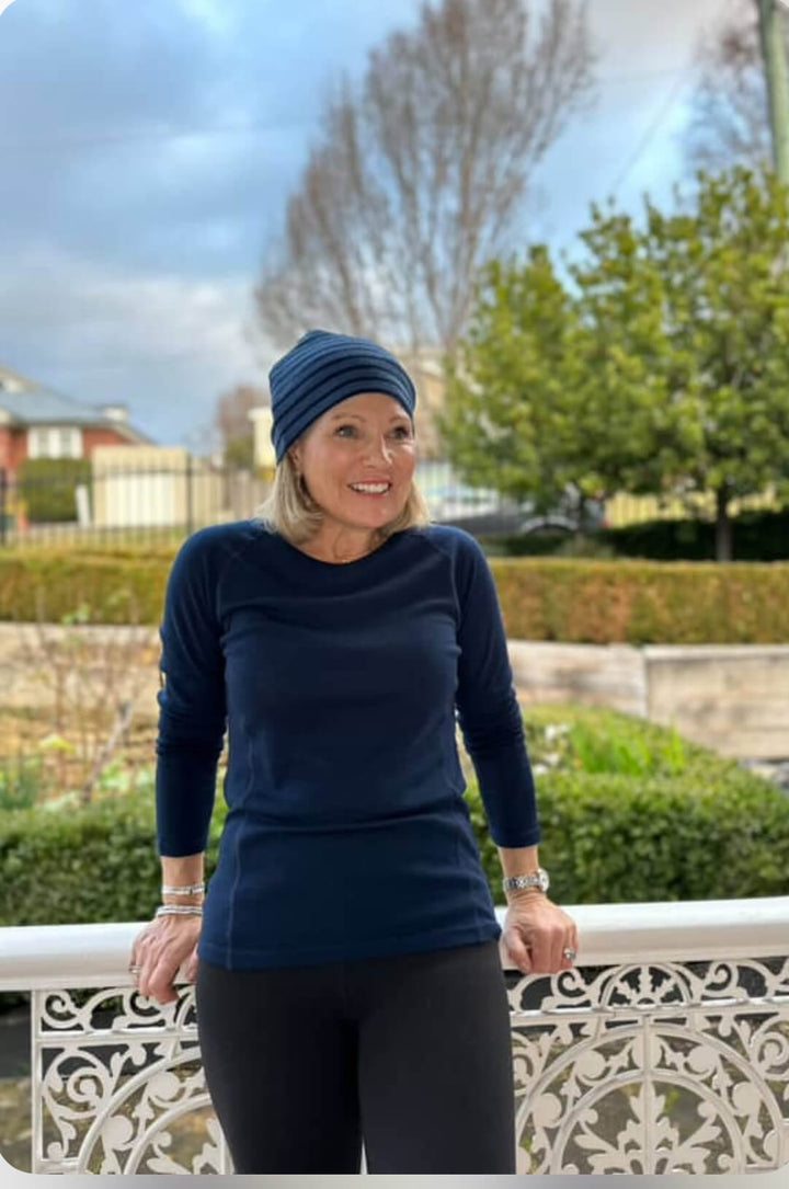 Unisex Double-Layer Merino Wool Beanie