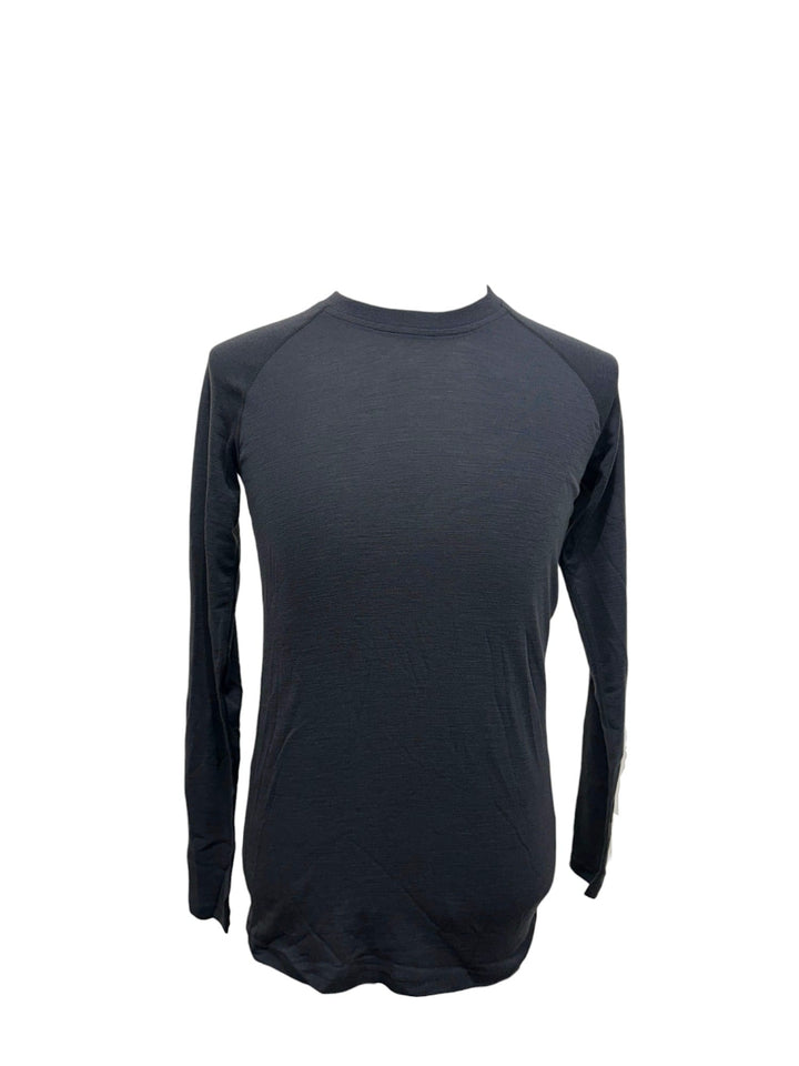 Long Sleeved Crew Neck Top 180g(Rib)
