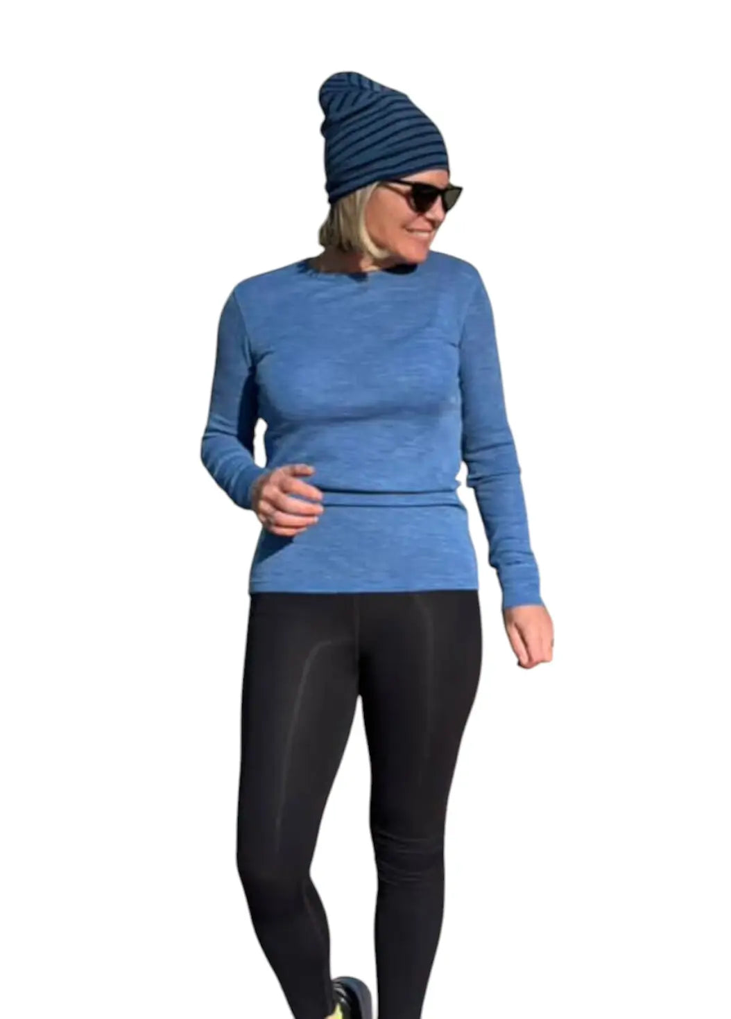 Long Sleeved Crew Neck Top 230g(Rib)
