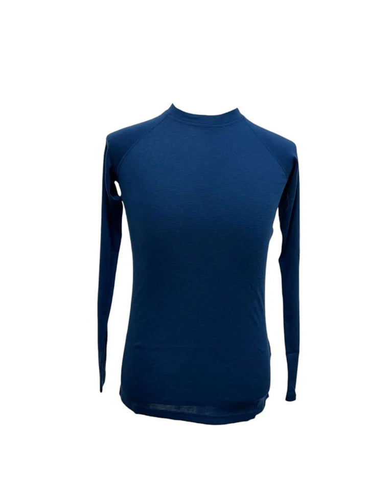 Long Sleeved Crew Neck Top 200g(Rib)
