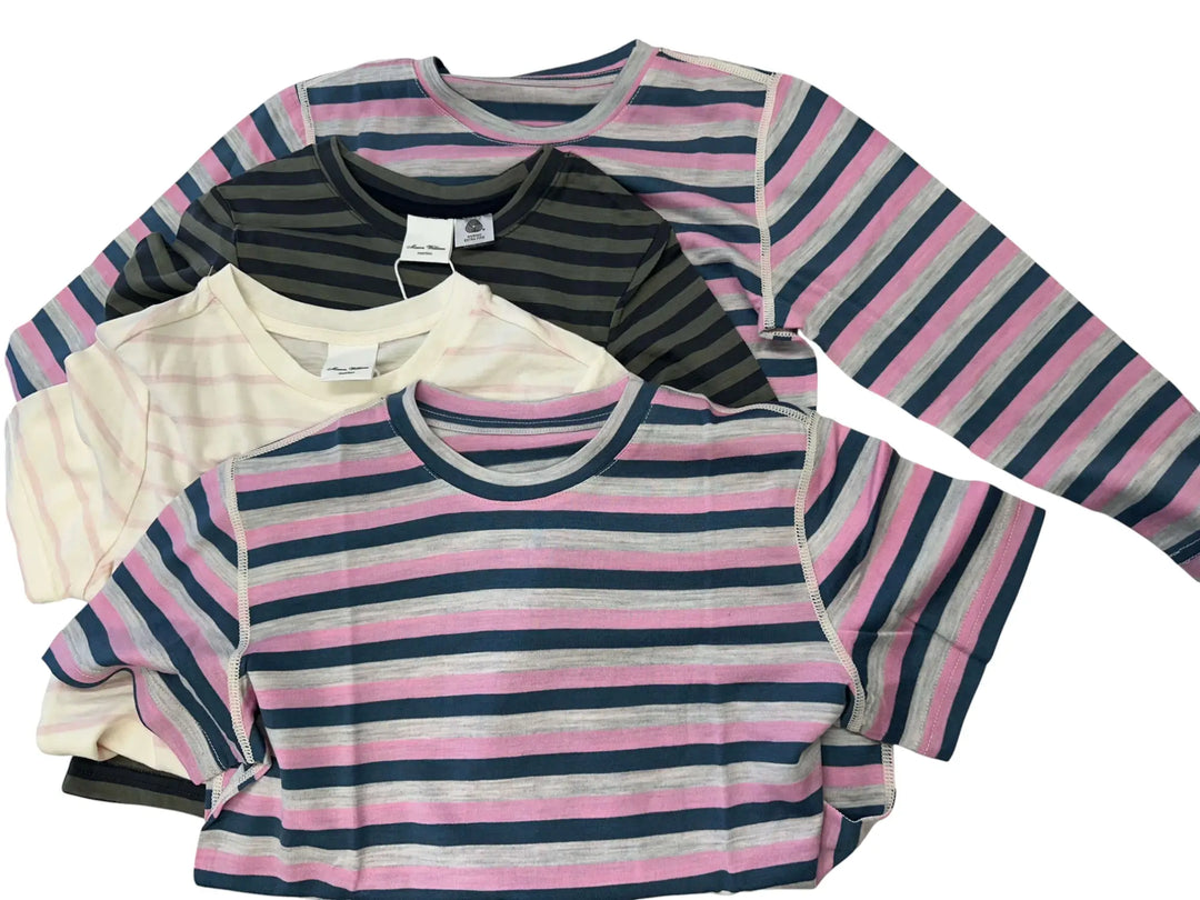Long Sleeved Crew Neck Top 180g