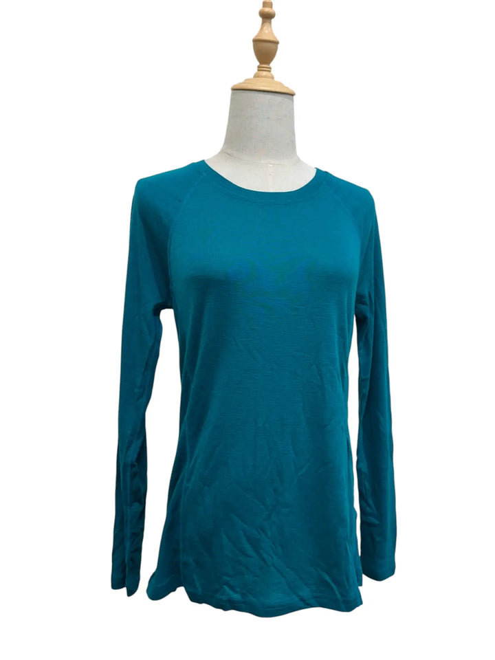 Long Sleeved Crew Neck Top 180gsm (Rib)