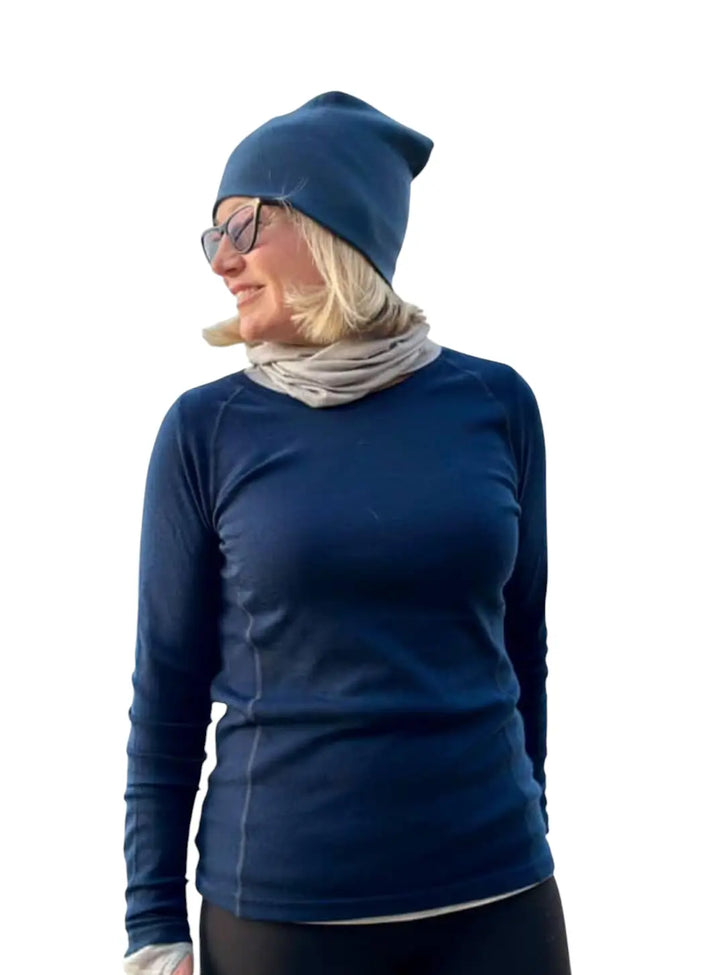 Unisex Double-Layer Merino Wool Beanie