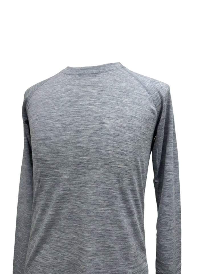 Long Sleeved Crew Neck Top 180g(Rib)