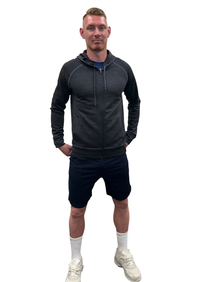 Wool Fleece Hoody Jacket 350gsm
