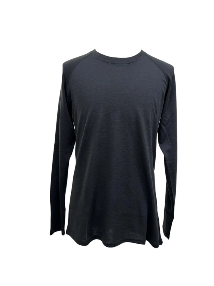 Long Sleeved Crew Neck Top 180g(Rib)