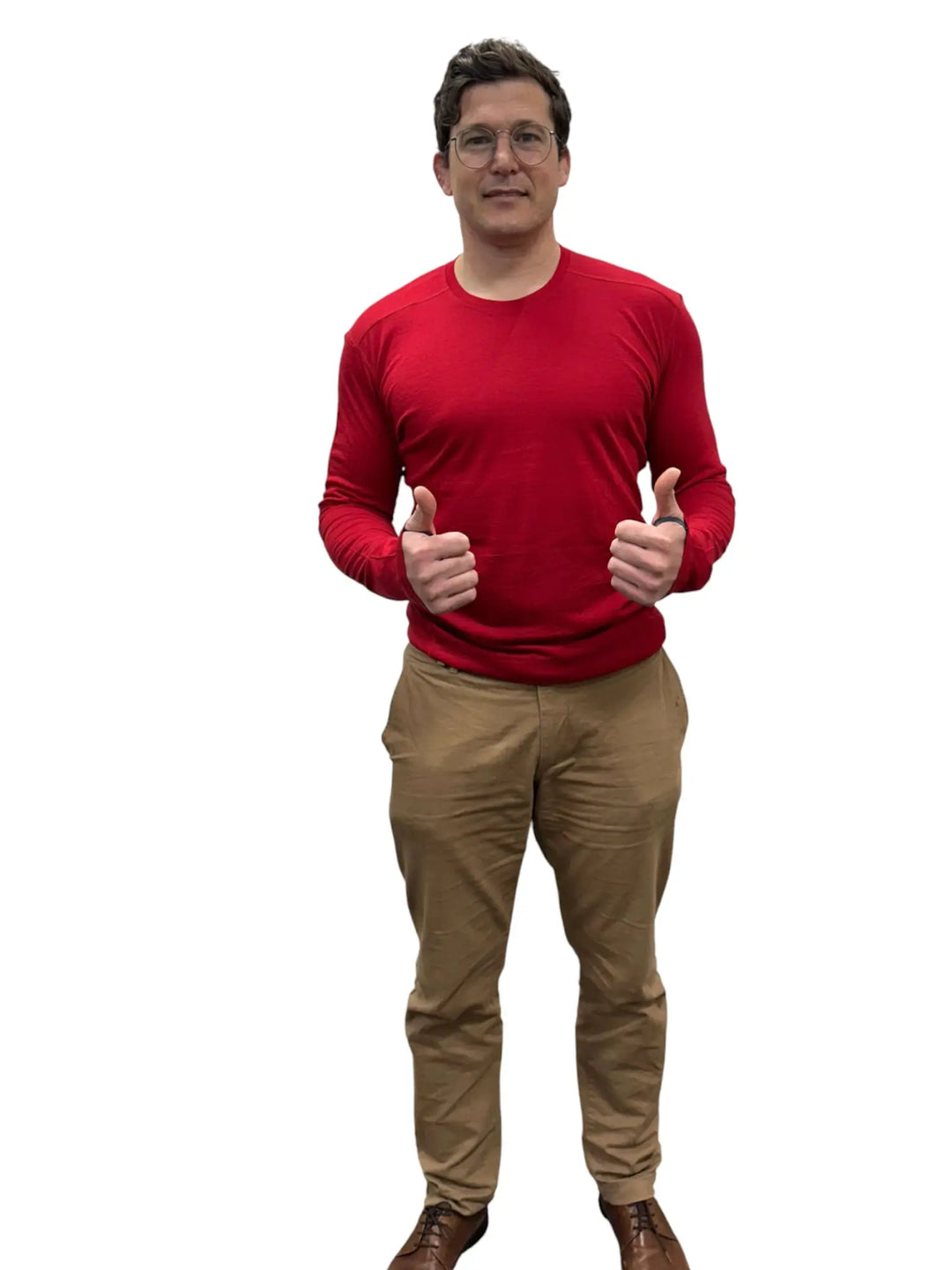 Long Sleeved Crew Neck Top 180g