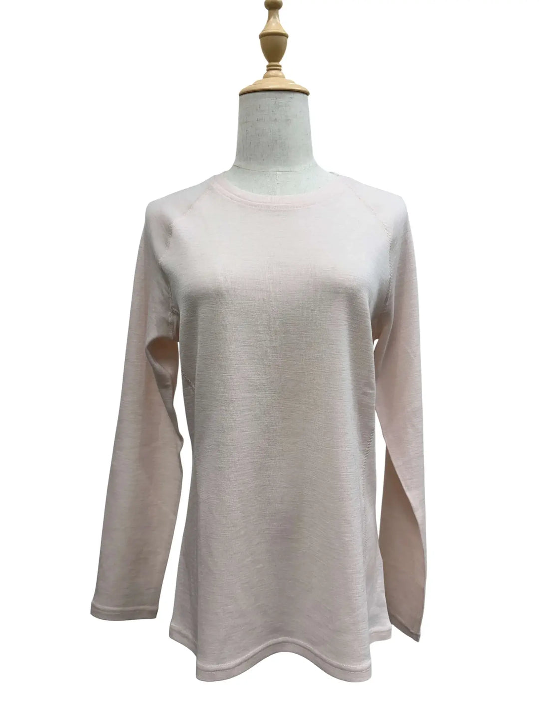 Long Sleeved Crew Neck Top 230g(Rib)