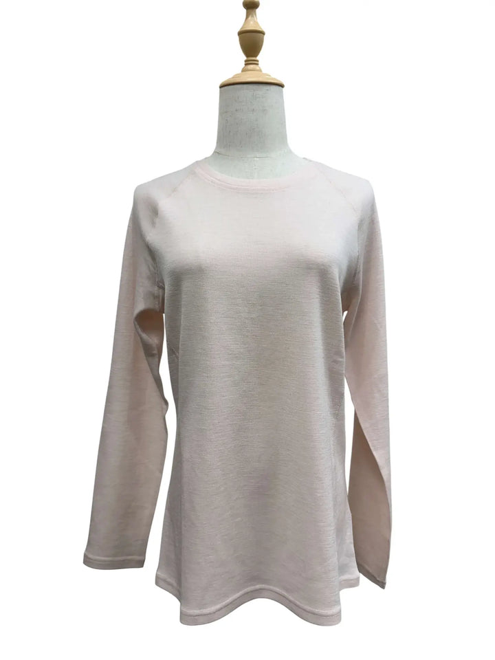 Long Sleeved Crew Neck Top 230g(Rib)