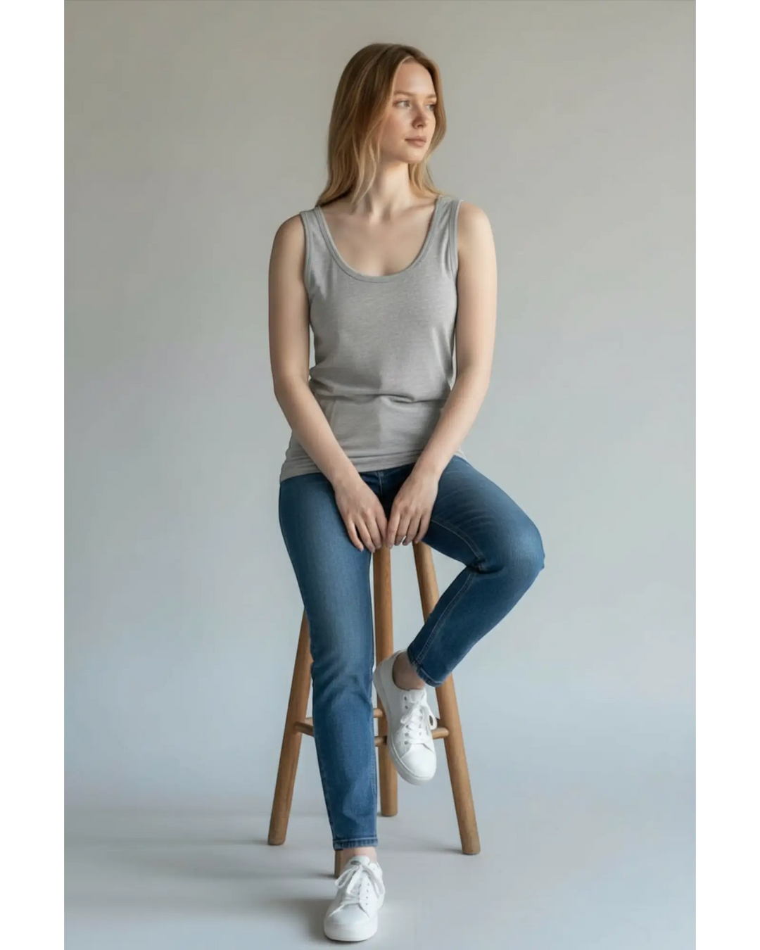 Sleeveless Top - Jersey
