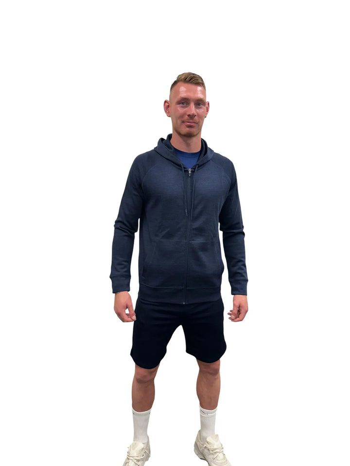 Wool Fleece Hoody Jacket 350gsm
