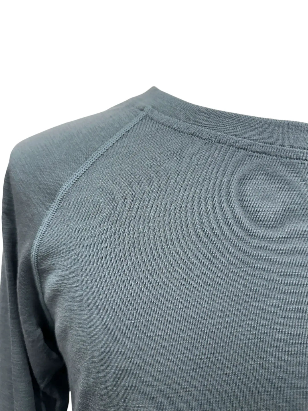 Long Sleeved Crew Neck Top 180g(Rib)