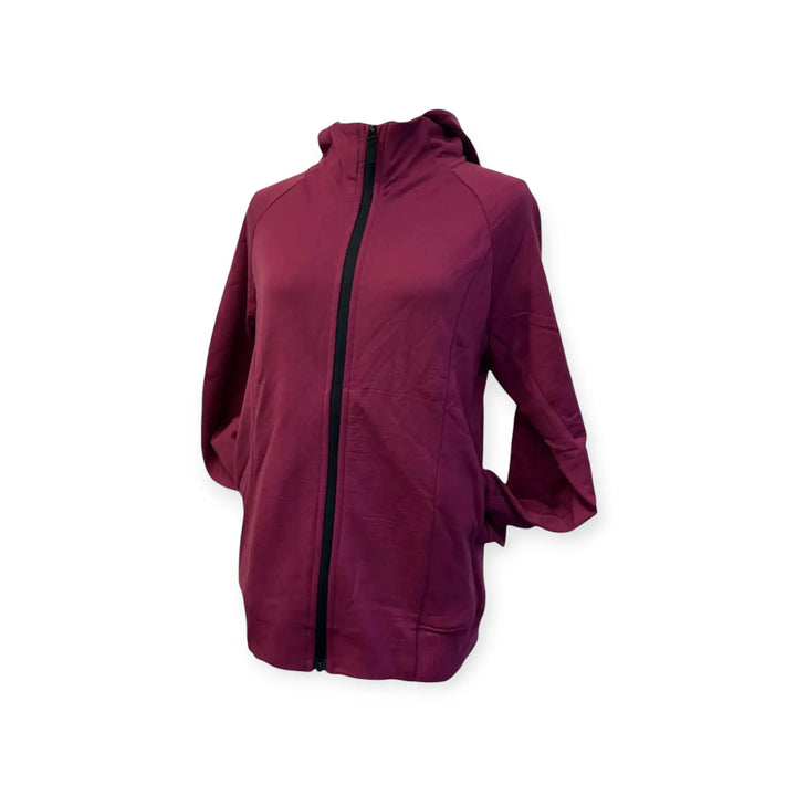 100% Wool Fleece Hoody Jacket