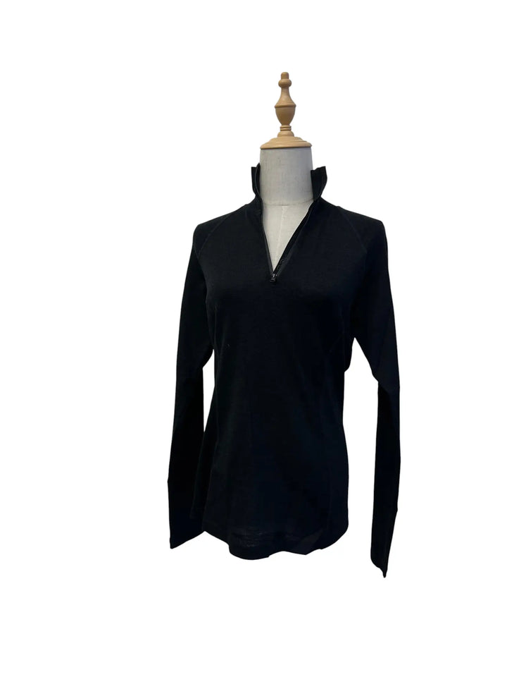 Zip Neck Top 220g