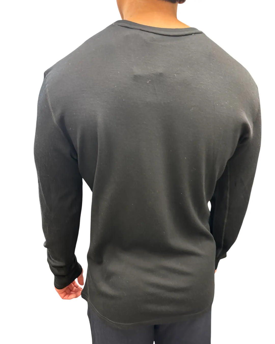 Long Sleeved Crew Neck Top 240g