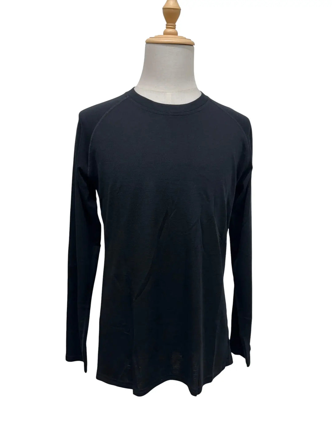 Long Sleeved Crew Neck Top 180g(Rib)
