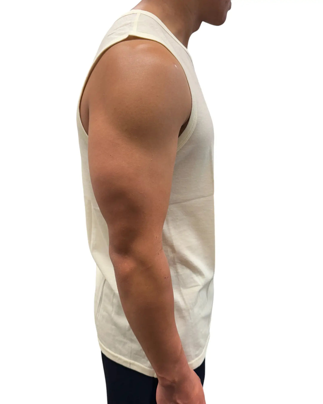 Sleeveless Crew Neck Top