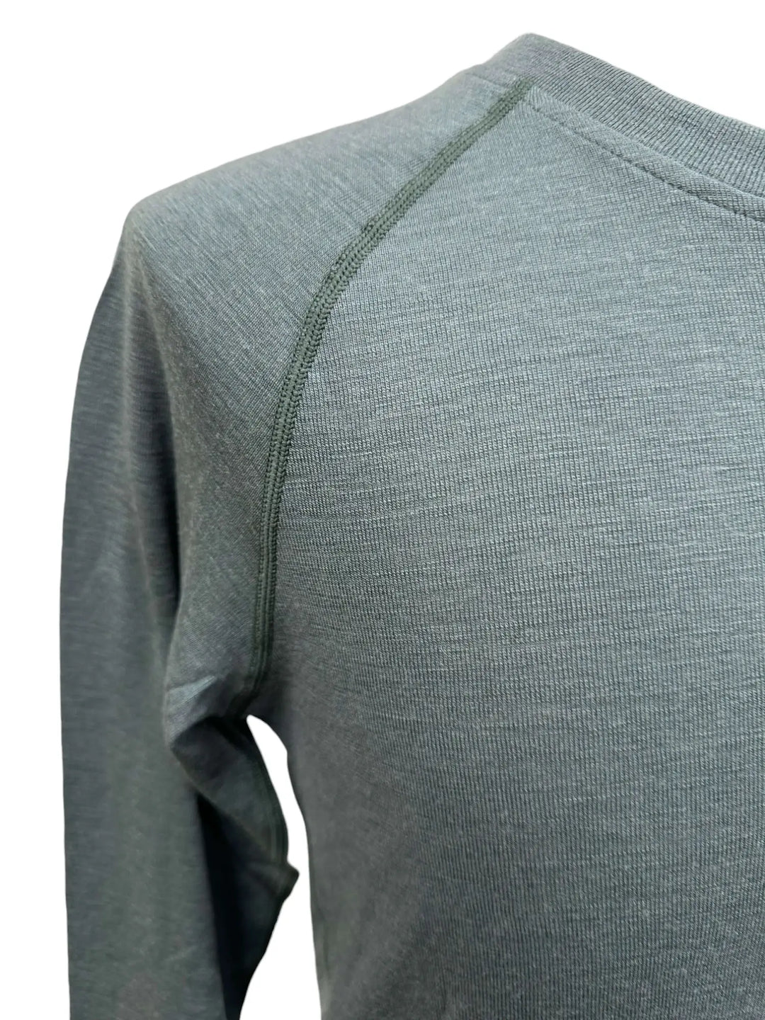 Long Sleeved Crew Neck Top 180g(Rib)