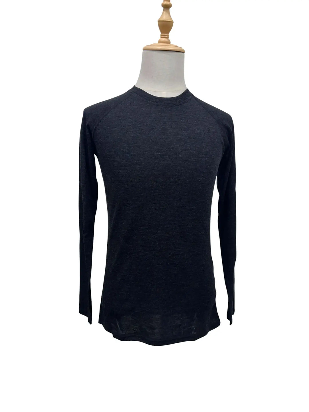 Long Sleeved Crew Neck Top 200g(Rib)