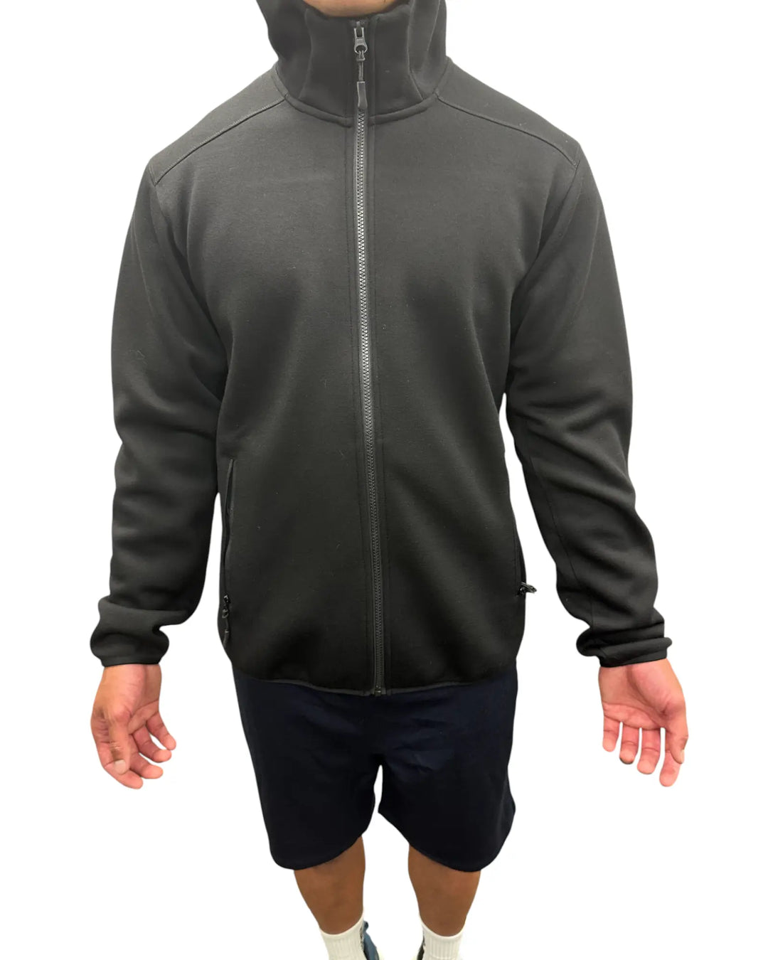 Wool Fleece Hoody Jacket 400gsm