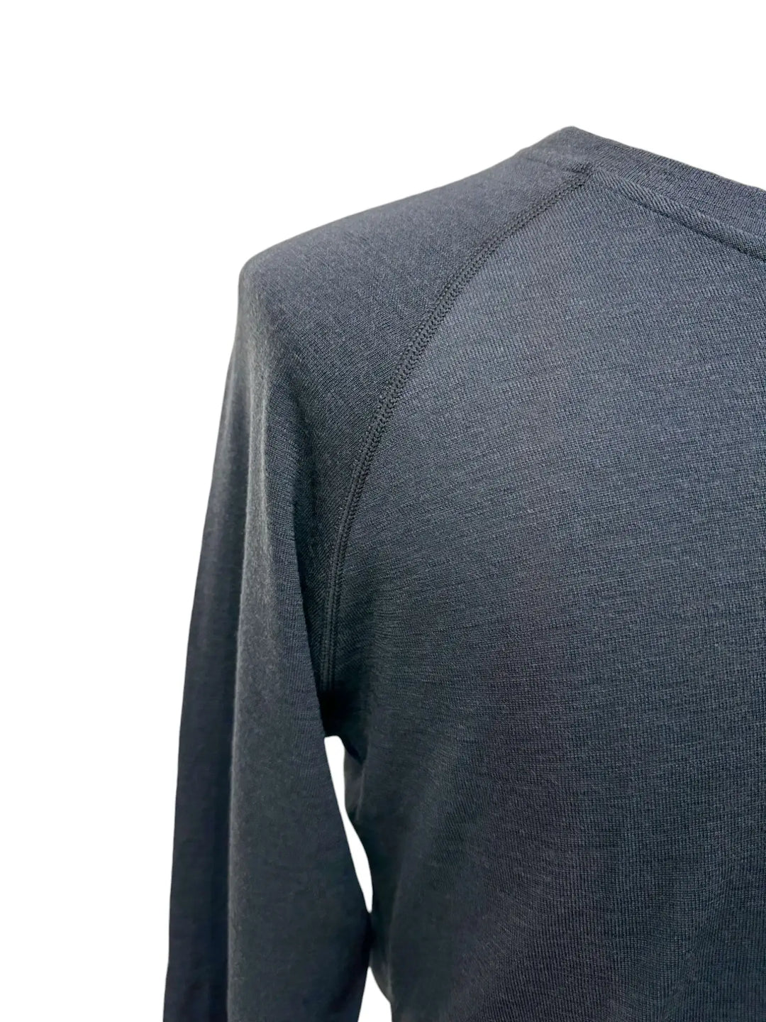 Long Sleeved Crew Neck Top 180g(Rib)