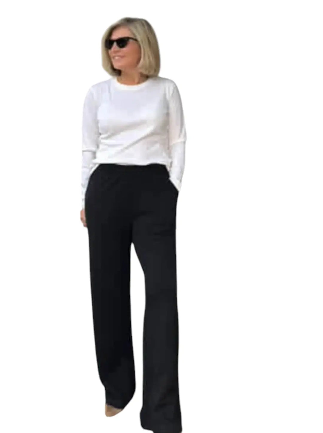 Long Sleeved Crew Neck Top 240g