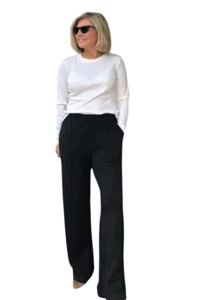 Long Sleeved Crew Neck Top 240g