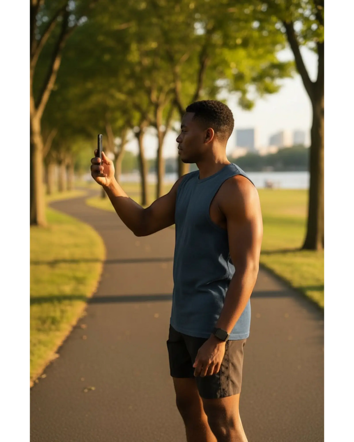 Sleeveless Crew Neck Top