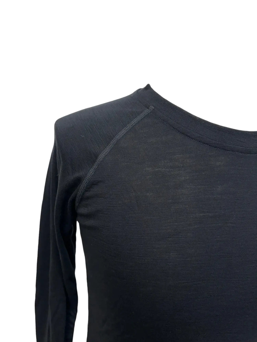 Long Sleeved Crew Neck Top 180g(Rib)