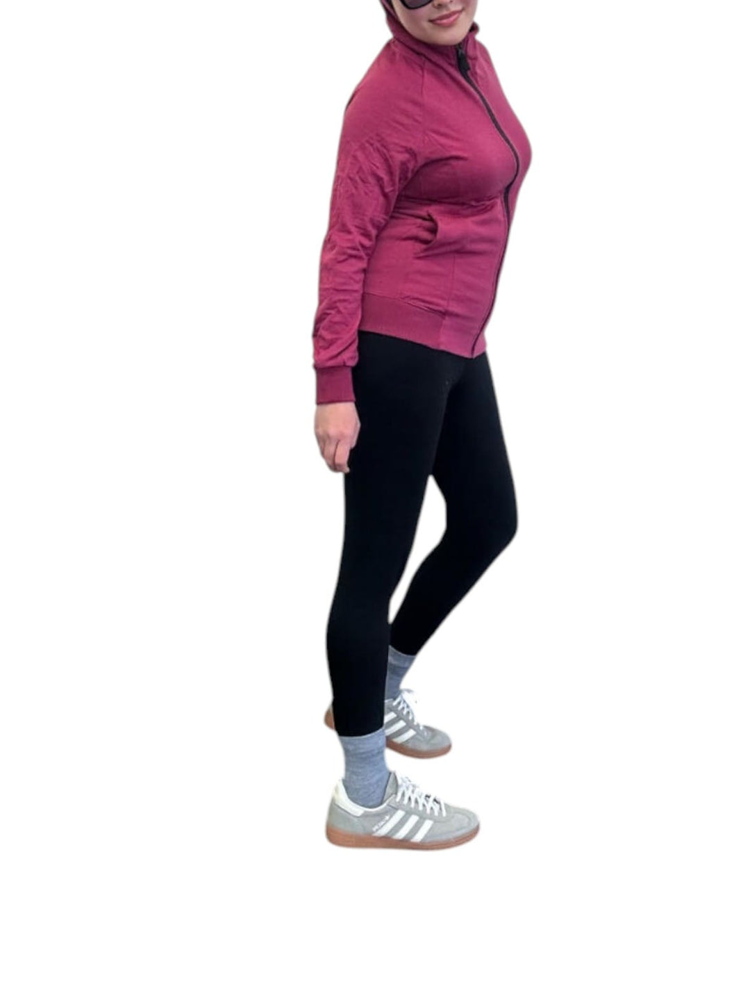 100% Wool Fleece Hoody Jacket