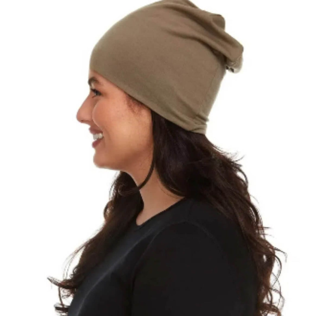 Unisex Double-Layer Merino Wool Beanie