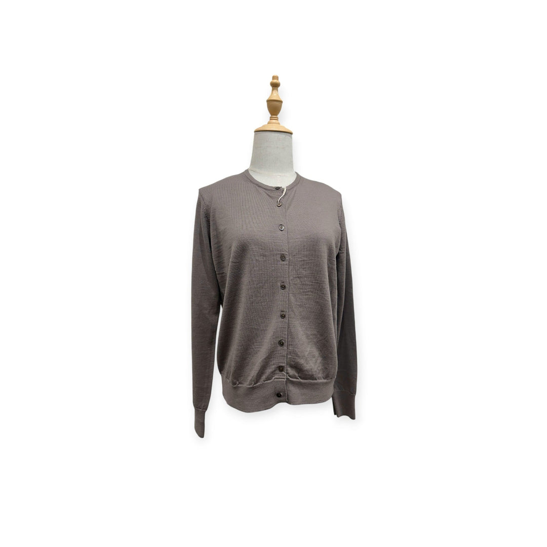 Fine knit cardigan