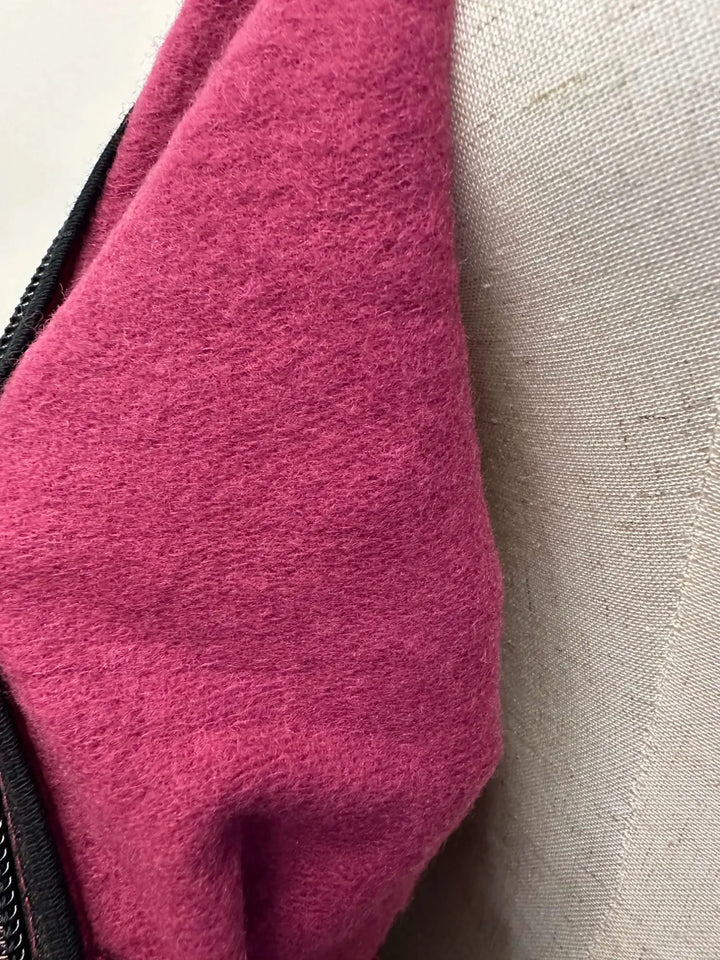 100% Wool Fleece Hoody Jacket