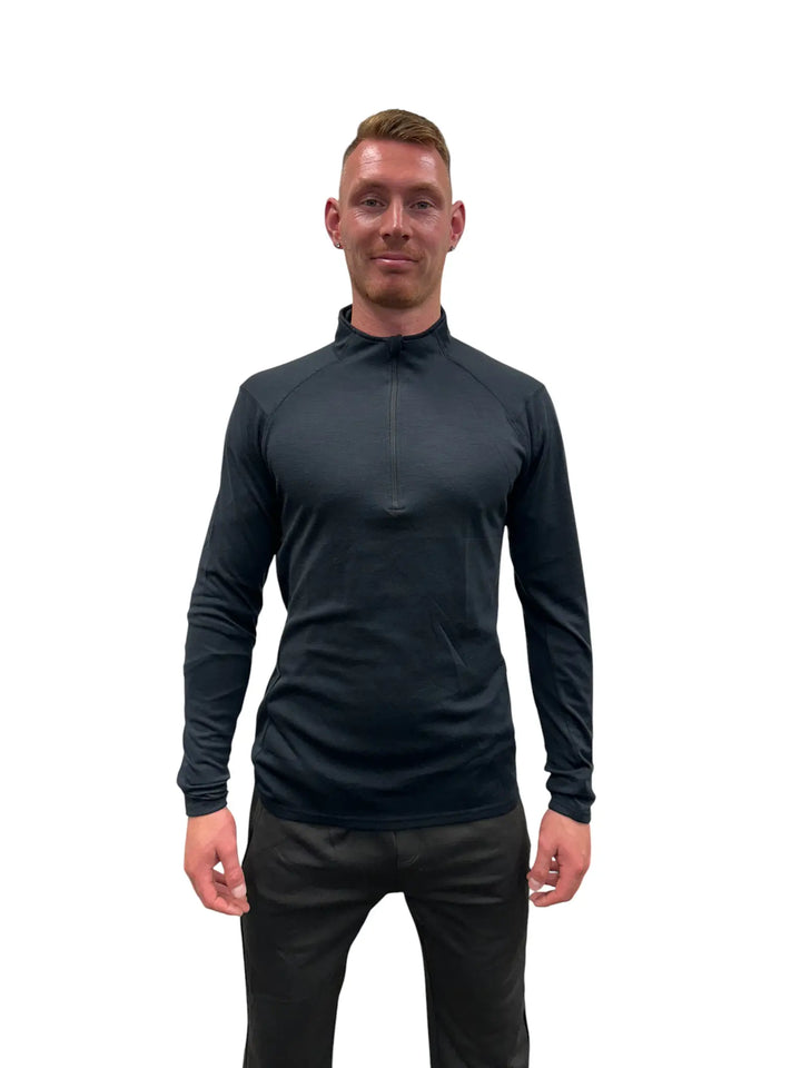 Zip Neck Top 230g
