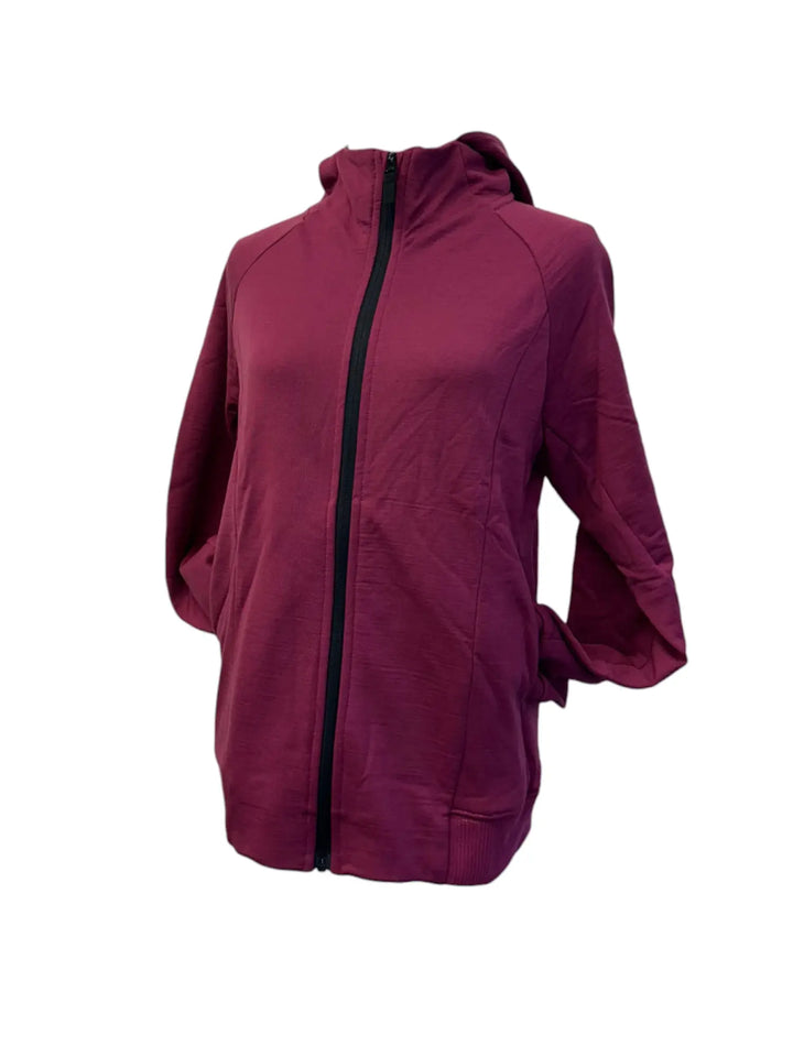 100% Wool Fleece Hoody Jacket