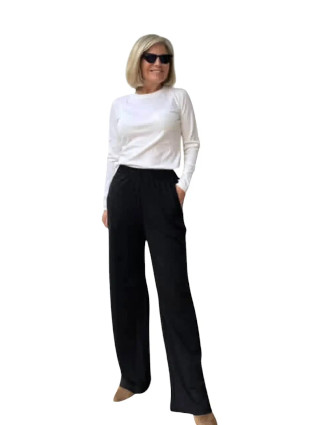 Long Sleeved Crew Neck Top 240g