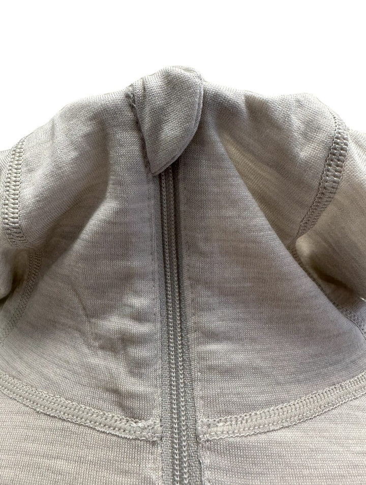 Womens Merino LS Zip Neck Hoody