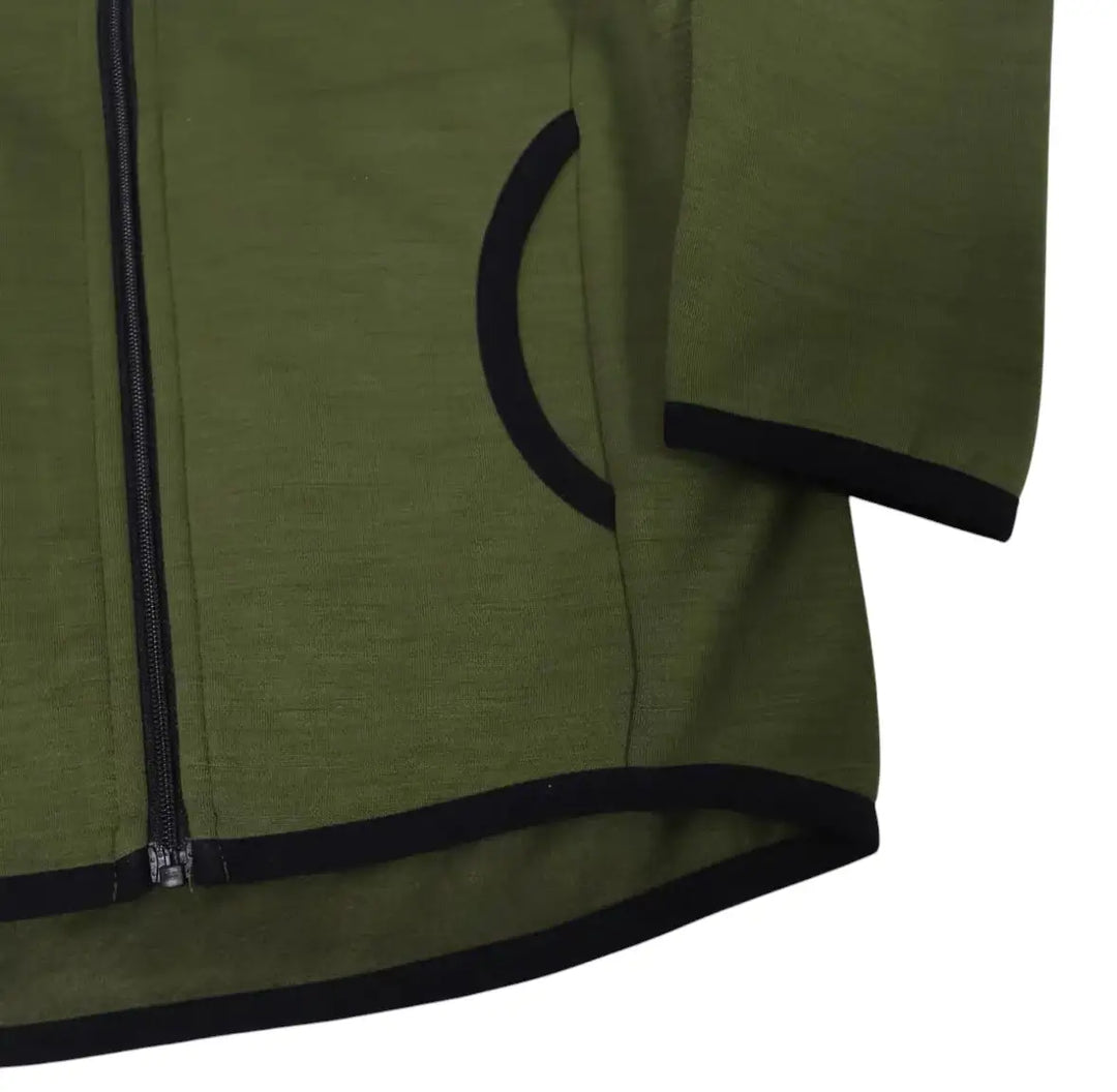 Wool Fleece Hoody Jacket 260g