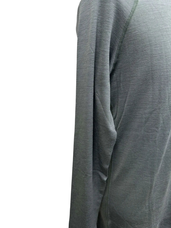 Long Sleeved Crew Neck Top 180g(Rib)